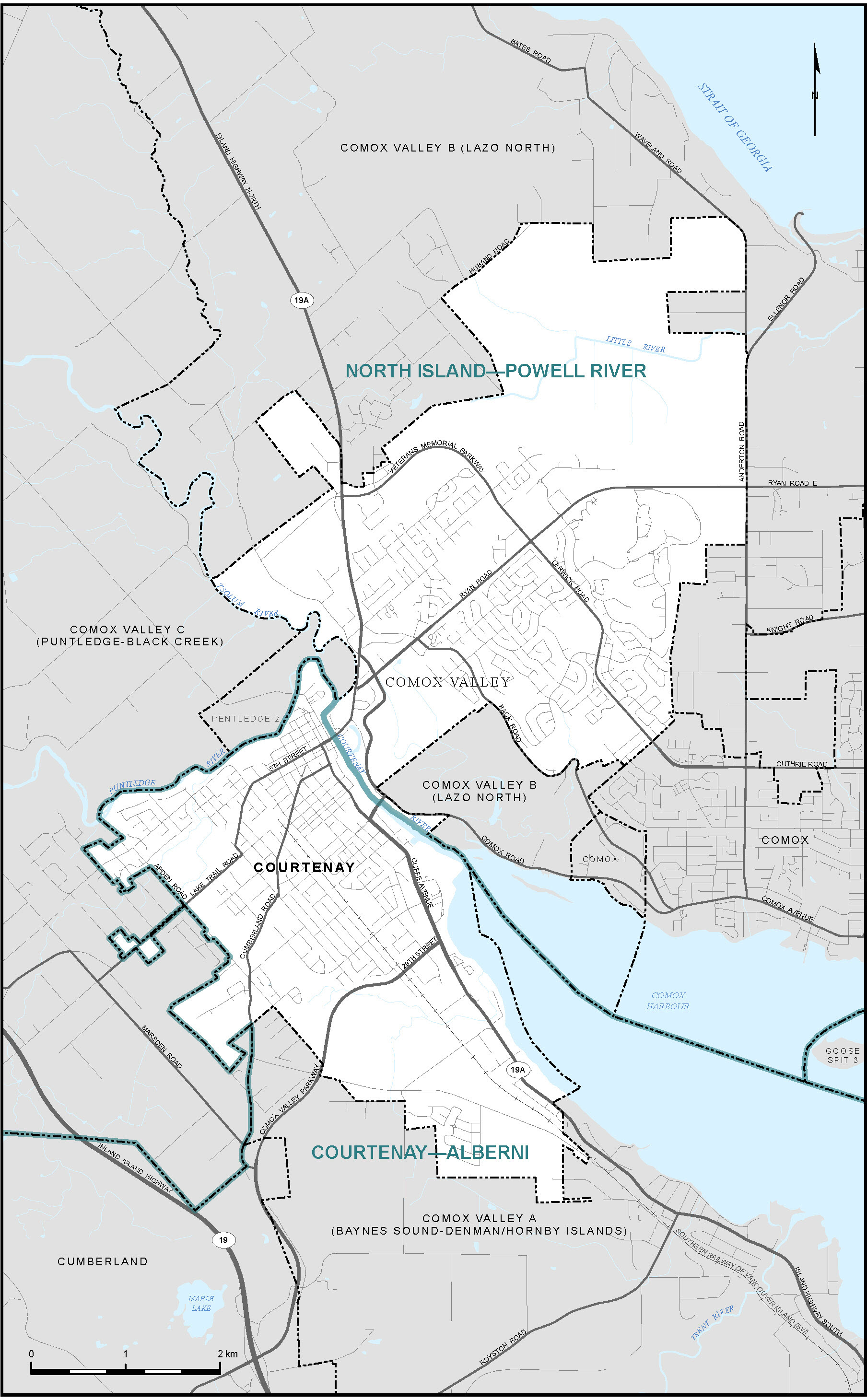 Carte de la ville de Courtenay (carte&nbsp;6)